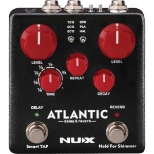 NuX-NDR-5-1.jpg NuX NDR-5 Atlantic Delay Reverb Guitar Effect Pedal