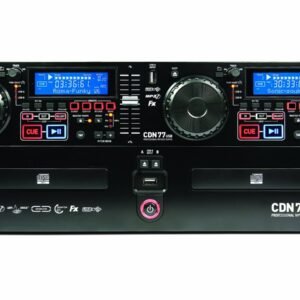 Numark-CDN77USB-2.jpg Numark CDN77USB Professional Dual USB and MP3 CD player