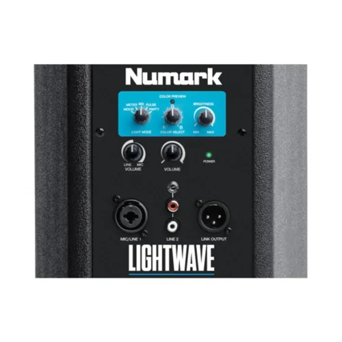 Numark-Lightwave-3.webp Numark Lightwave DJ Loudspeaker with Built-In Beat Sync'd Light Show
