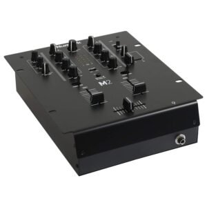 Numark M2BLACK | Professional Two-Channel Scratch Mixer with 3-band EQ per Channel