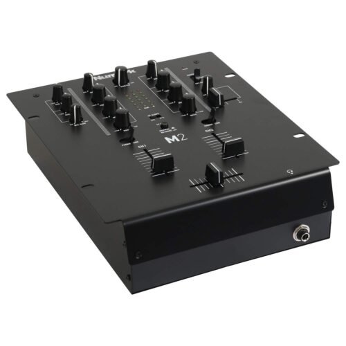 Numark M2BLACK | Professional Two-Channel Scratch Mixer with 3-band EQ per Channel