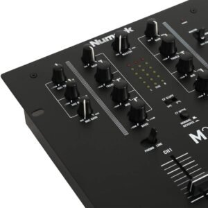 Numark M2BLACK | Professional Two-Channel Scratch Mixer with 3-band EQ per Channel