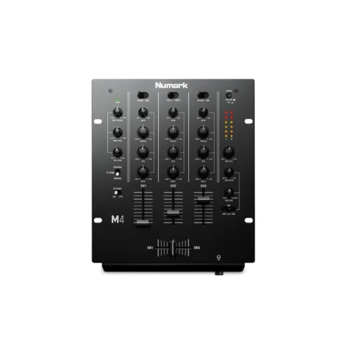 Numark M4 Black 3-Channel DJ Scratch Mixer