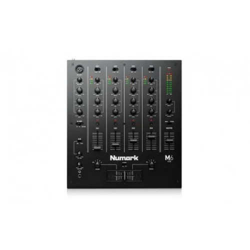 Numark M6 Black 4-Channel USB DJ Mixer