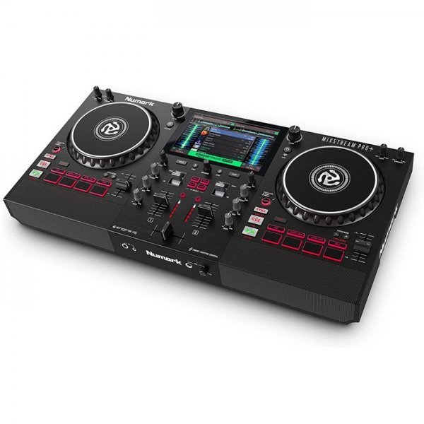 Numark Mixstream Pro + Standalone Streaming DJ Controller with Amazon Music