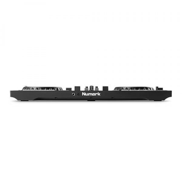 Numark Mixtrack Platinum FX 4-Deck Advanced DJ Controller with Jog Wheel Displays and Effects Paddles