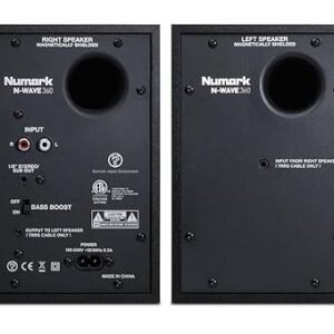 Numark   N-WAVE   360   Powered   DJ   Desktop   Monitors   -   Pair