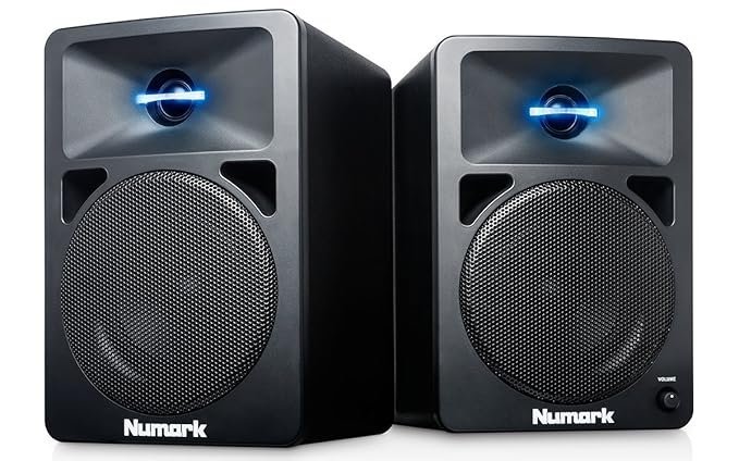 Numark   N-WAVE   360   Powered   DJ   Desktop   Monitors   -   Pair