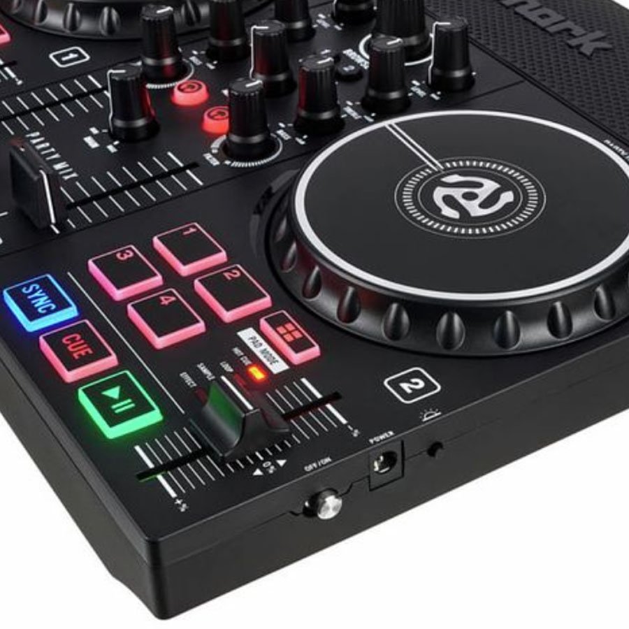 Numark Party Mix Live DJ Controller with Built-In Light Show and Speakers