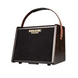 Nux-AC-25.jpg Nux AC-25 Portable Battery Operated Acoustic Guitar Amplifier