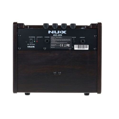 Nux-AC-25-4.jpg Nux AC-25 Portable Battery Operated Acoustic Guitar Amplifier
