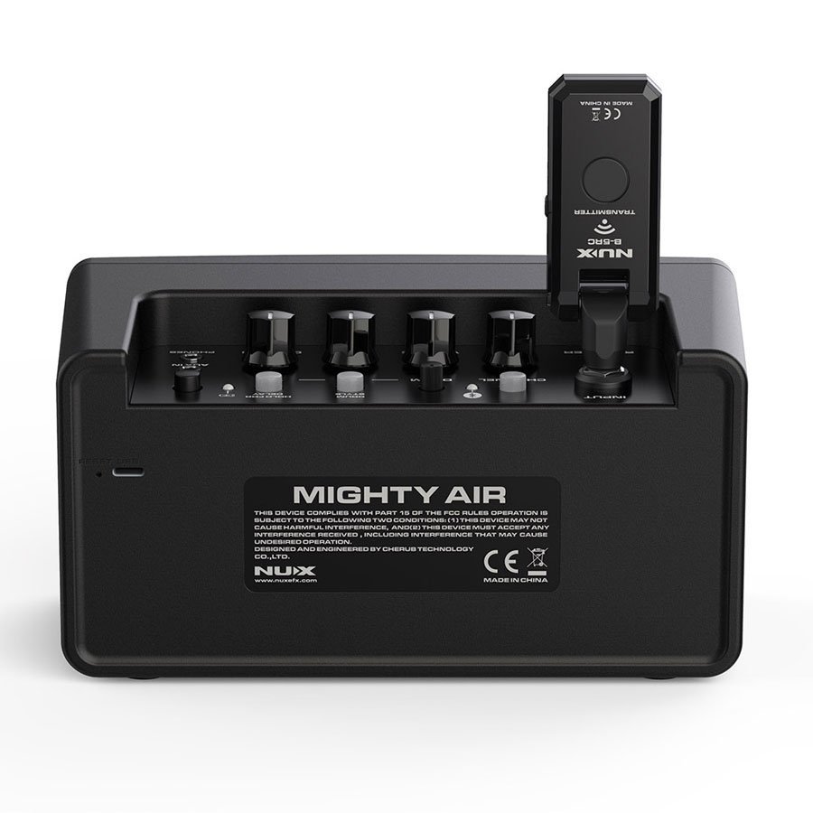 Nux NGA-10W Mighty Air Wireless Stereo Modeling Guitar Bass Amplifier with Bluetooth
