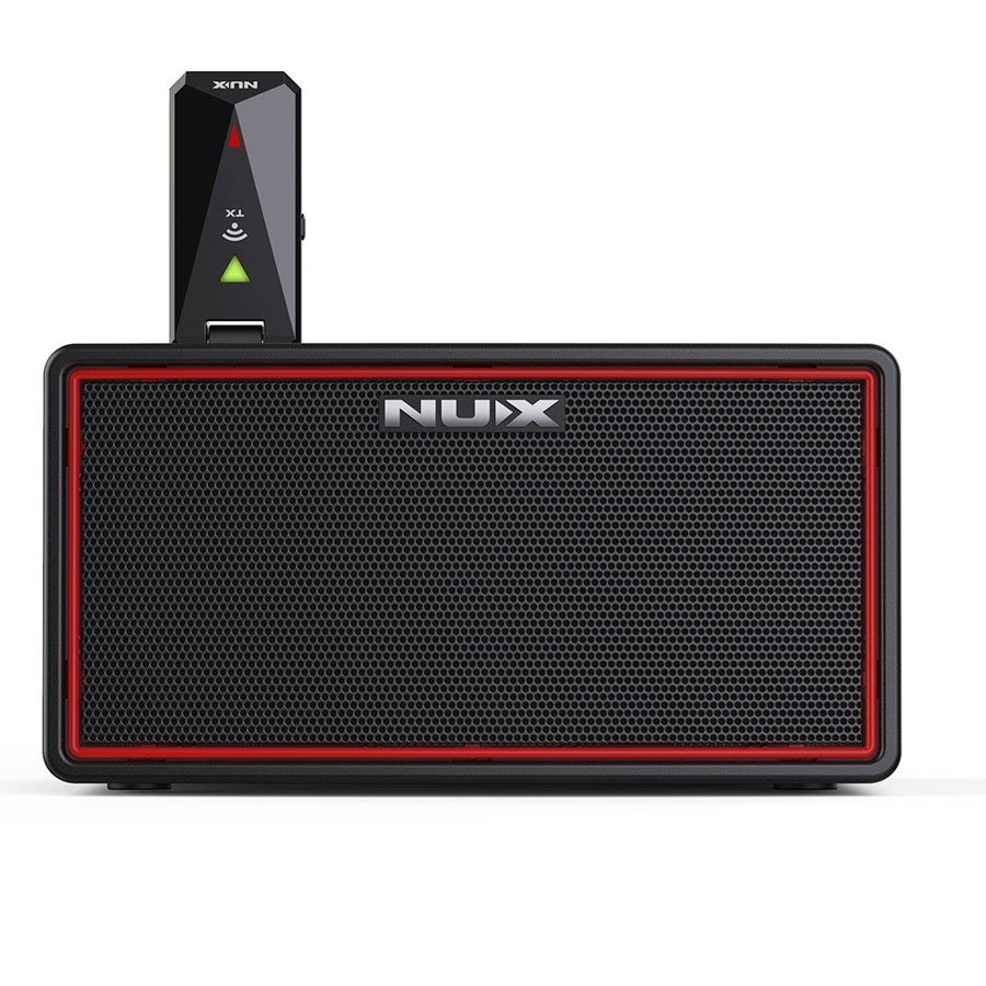 Nux NGA-10W Mighty Air Wireless Stereo Modeling Guitar Bass Amplifier with Bluetooth