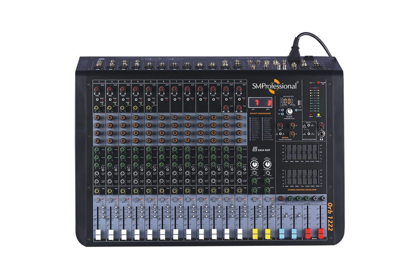 Studiomaster ORB-1222 Professional 12 Channel DJ Mixer