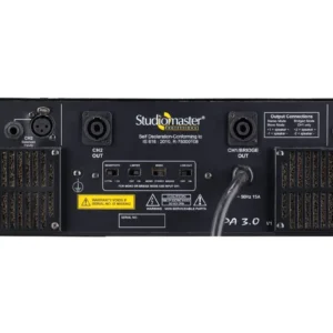 PA-3.0-2.webp Studiomaster PA 3.0 Dual Channel Amplifier