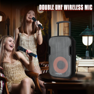 Persang Octane 9 12-Inch 50-Watts Singing Karaoke Wireless Bluetooth Trolley Speaker