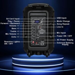 Persang-Octane-9-8-Inch-30-Watts-Singing-Karaoke-Wireless-Bluetooth-Trolley-Speaker-2-UHF-Wireless-Microphones-5.jpg Persang Octane 9(8) Singing Trolley Speaker 30 Watts