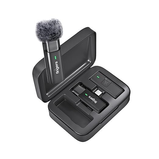 FINGERS Duo-PhoneMic-TypeC Laveliar Wireless Microphone