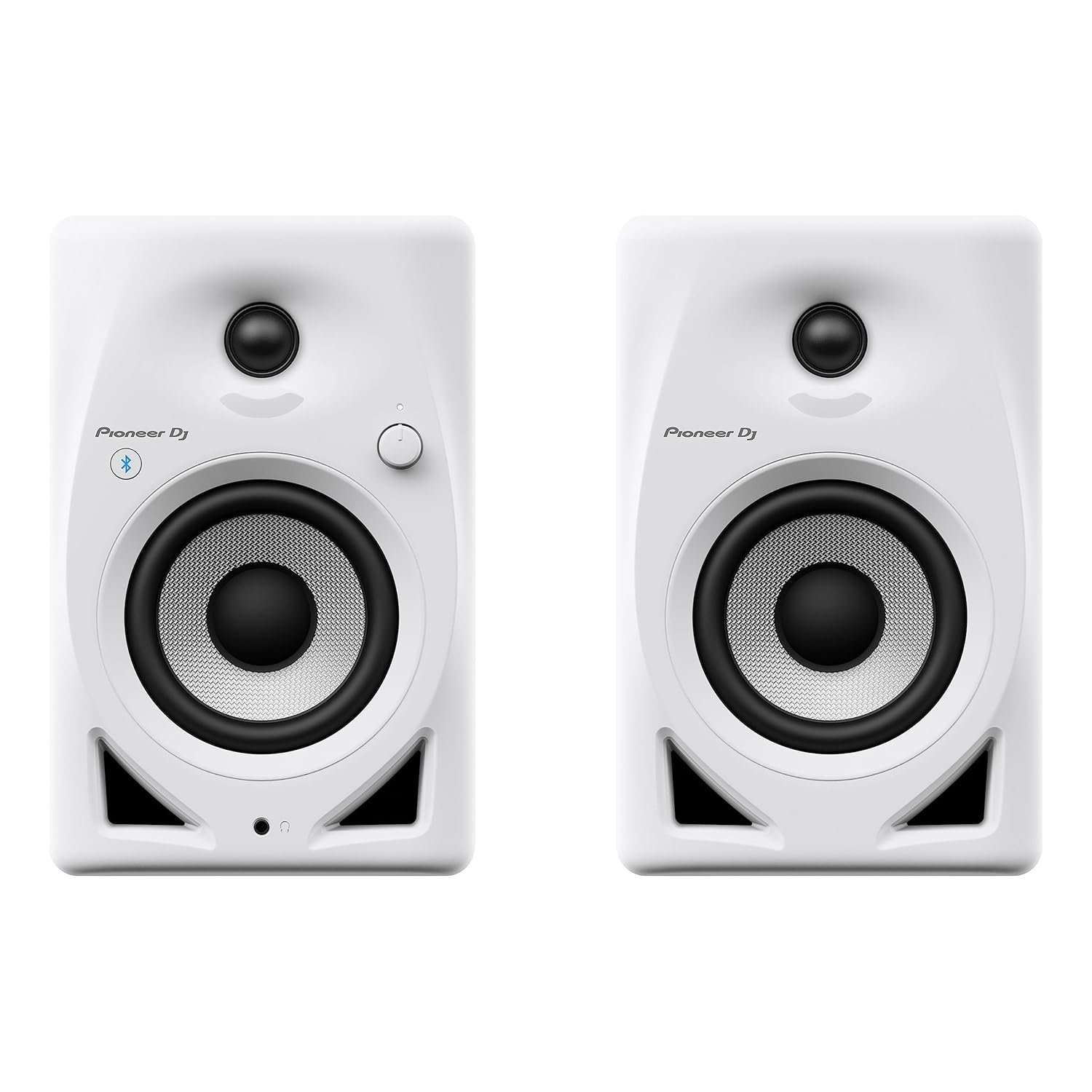 Pioneer-DJ-DM-40D-2.jpg Pioneer DJ DM-40D 4-Inch Wired Monitor Speakers (White)