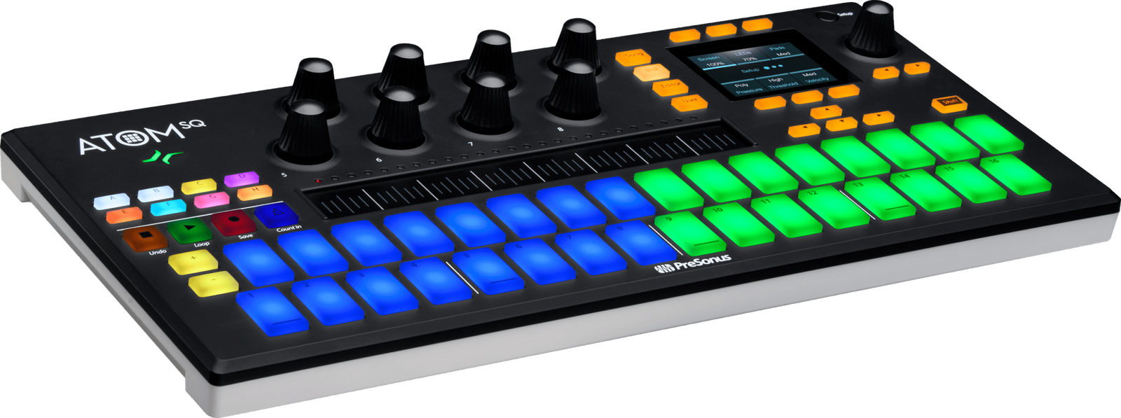 PreSonus ATOM SQ Hybrid MIDI Keyboard/Pad Performance and Production Controller