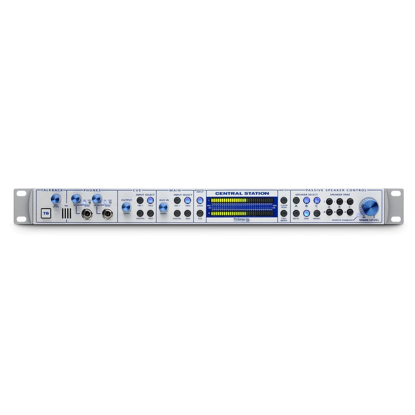PreSonus Central Station Plus Studio Control Center with Remote Control