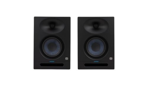 PreSonus Eris Studio 5, 5.25-Inch High-Definition Professional Studio Monitor with Woven Composite LF Driver, XLR, 1" Silk-Dome HF Driver, EBM Waveguide, and Acoustic Tuning Controls - Single (Black)