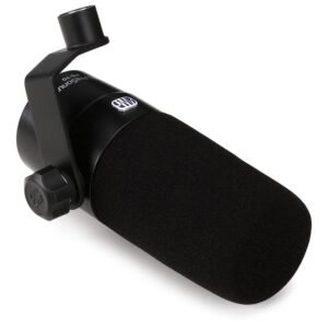 PreSonus PD-70 Dynamic Vocal Microphone for Broadcast, Podcasting, and Live Streaming., Black