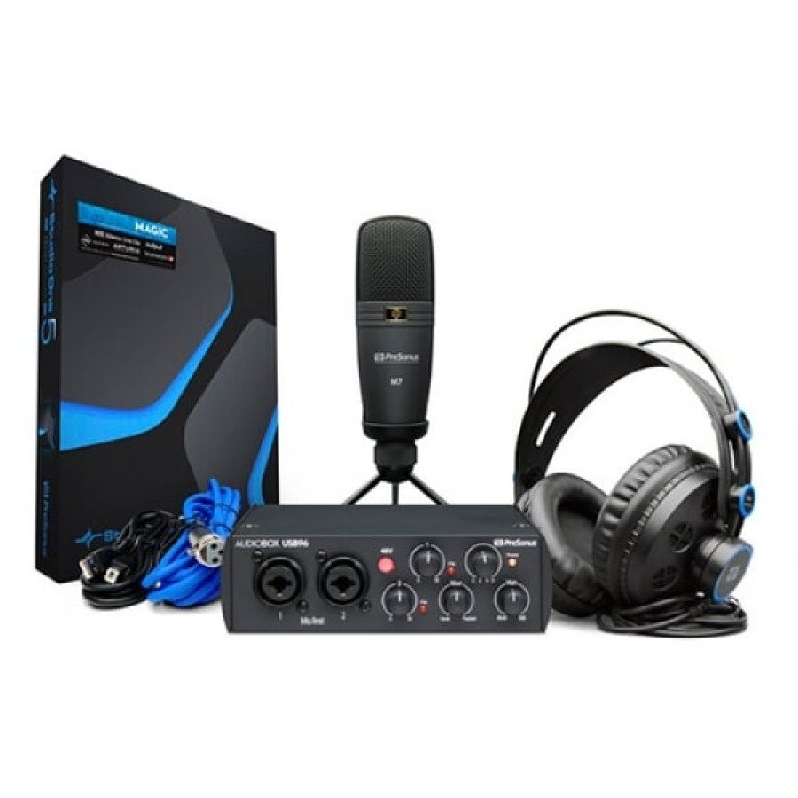 Presonus AudioBox 96 Studio Complete Hardware-Software Recording Kit (25th-Anniversary Edition)