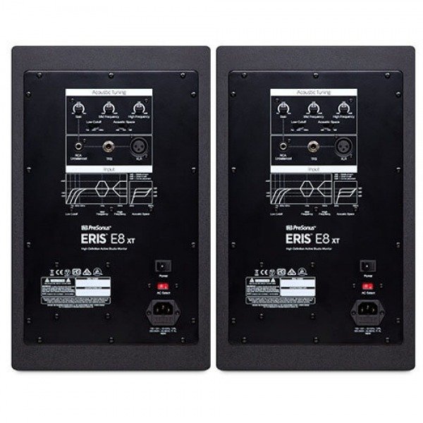 Presonus Eris E8 XT 2-Way Active Studio Monitors with Wave Guide