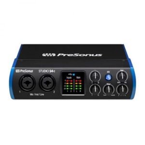 Presonus Studio 24c 2x2 USB-C Audio Interface Presonus Studio 24c 2x2 USB-C Audio Interface