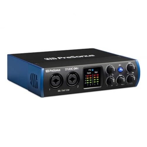 Presonus Studio 24c 2x2 USB-C Audio Interface Presonus Studio 24c 2x2 USB-C Audio Interface