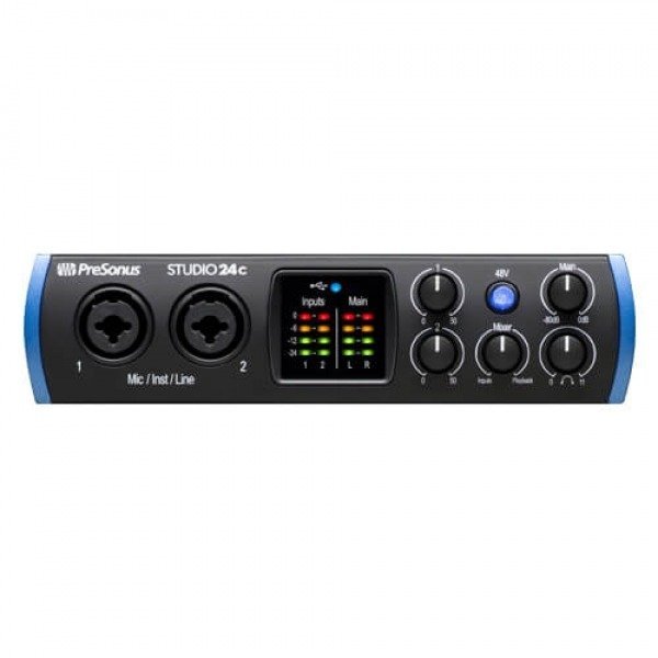 Presonus Studio 24c 2x2 USB-C Audio Interface