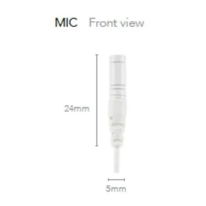 Rode Lavalier Go Professional-Grade Wearable Lapel Microphone White Color Edition