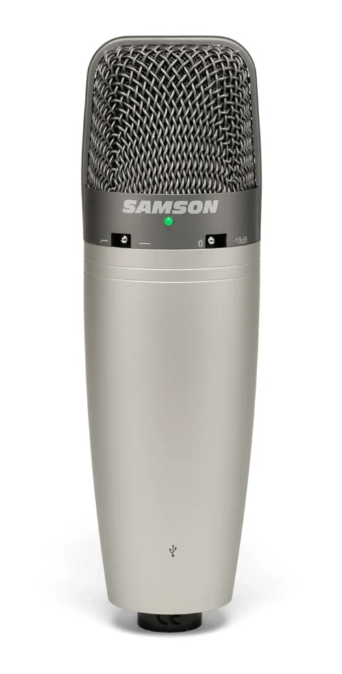 SAMSON C03U Multi-Pattern USB Studio Condenser Microphone