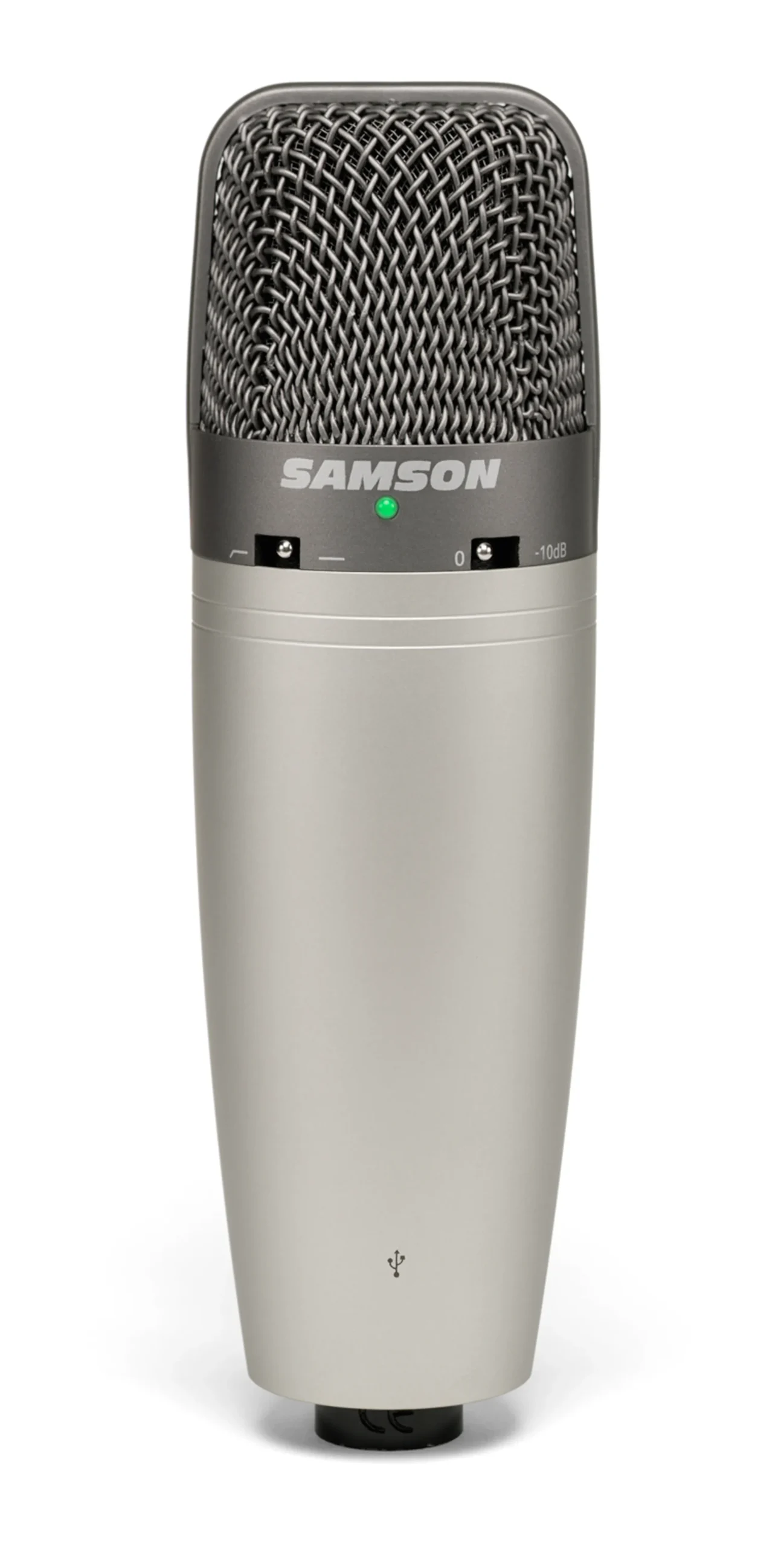 SAMSON C03U Multi-Pattern USB Studio Condenser Microphone