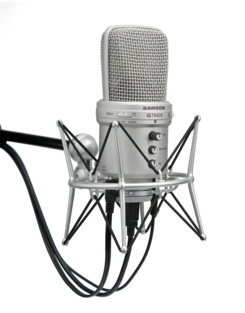 SAMSON G-Track USB Condenser Microphone with Audio Interface SAMSON G-Track USB Condenser Microphone with Audio Interface