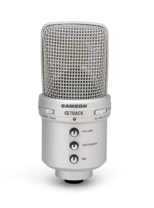SAMSON G-Track USB Condenser Microphone with Audio Interface