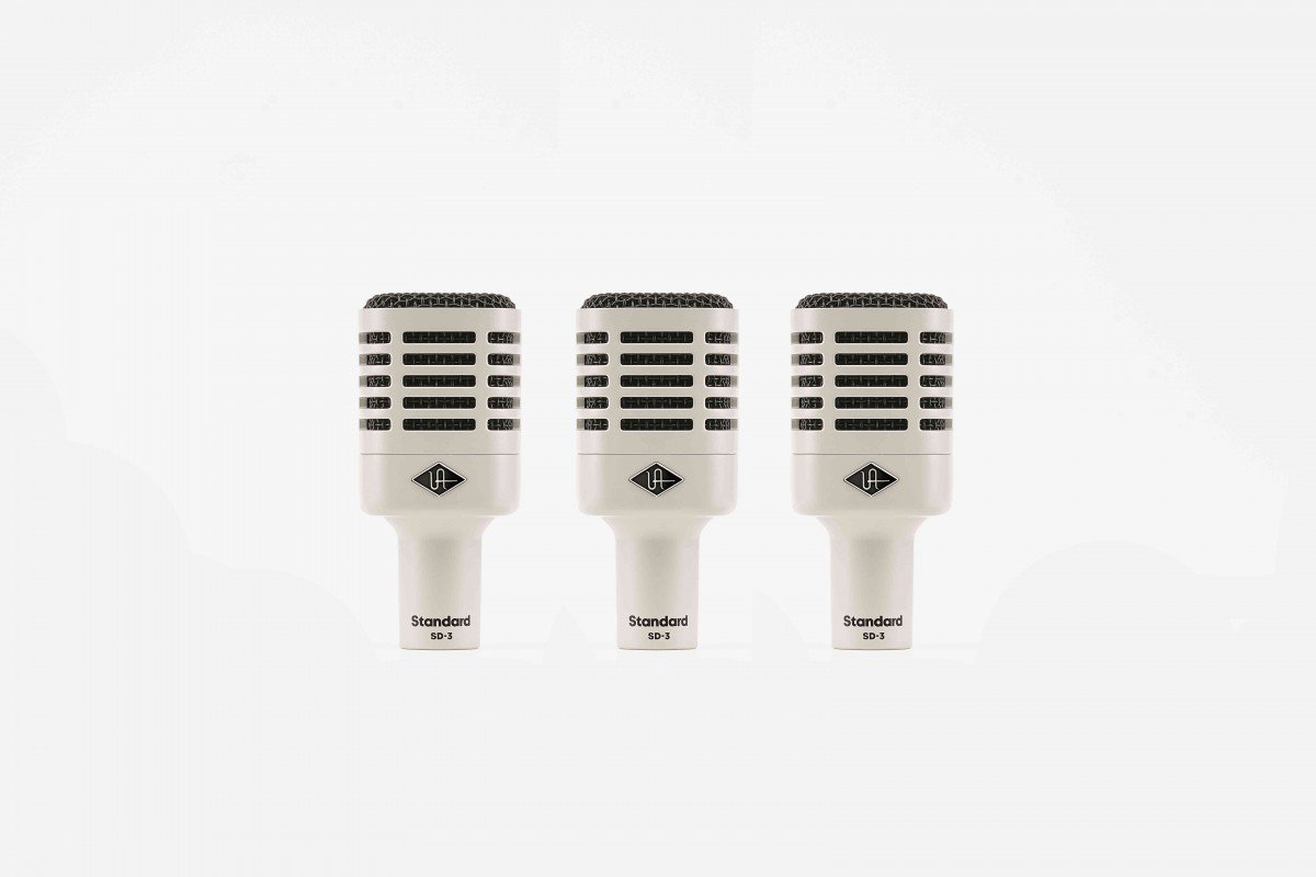 Universal Audio SD-3 Dynamic Microphone (3-Pack) with Hemisphere Modeling
