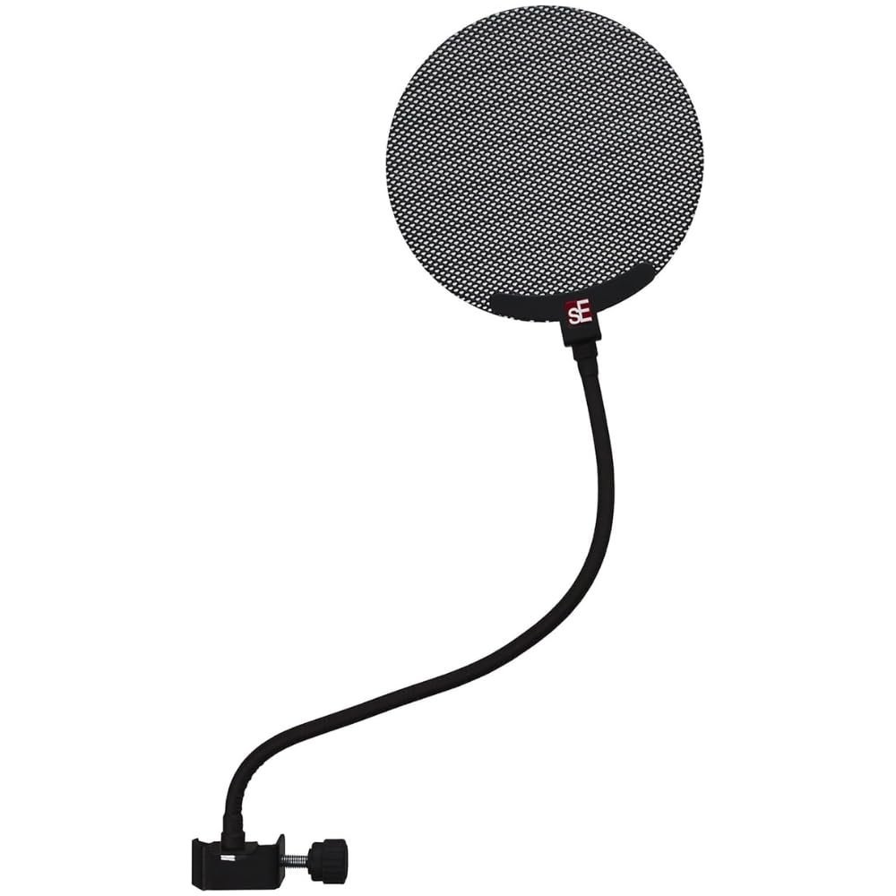 SE-ELECTRONICS-Metal-Pop-Filter-2-1.jpg SE ELECTRONICS Metal Pop Filter ? Durable Metal Mesh Vocal Pop Shield for Studio & Live Microphones