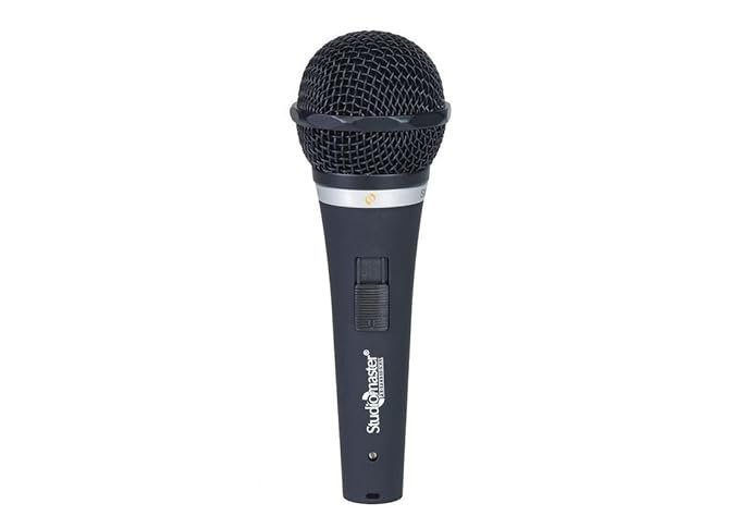 Studiomaster Wired Microphone SM200XLR, Black