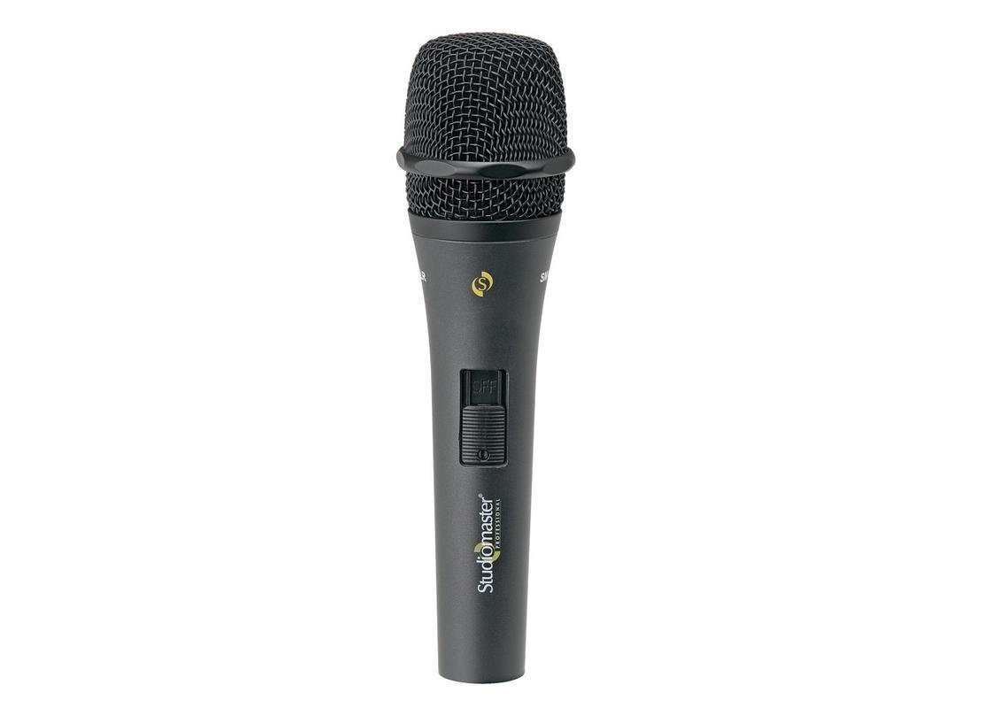 Studiomaster Wired Microphone SM400XLR, Black