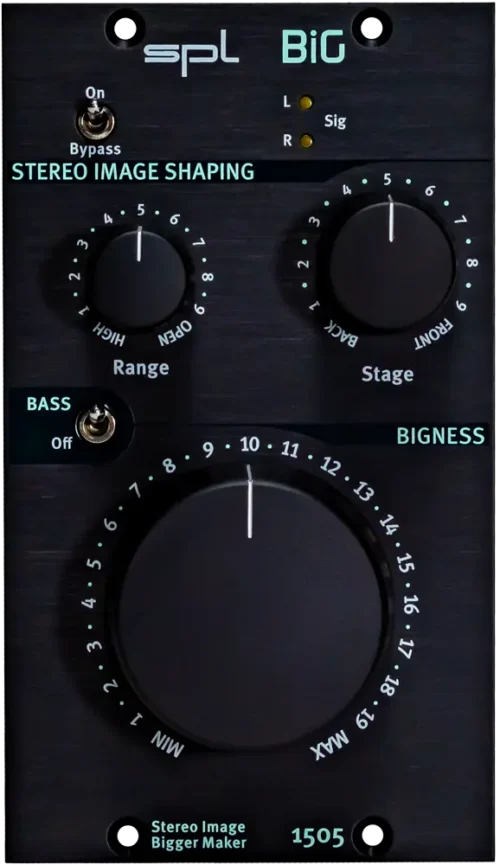 SPL Audio BiG - Double Slot Module for Stereo Stage Processing