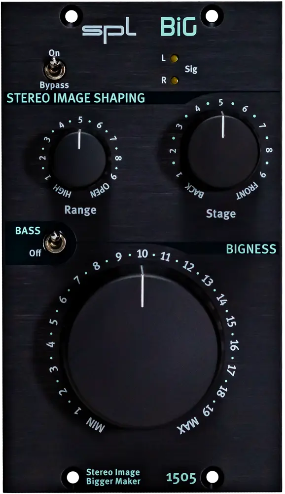 SPL Audio BiG - Double Slot Module for Stereo Stage Processing