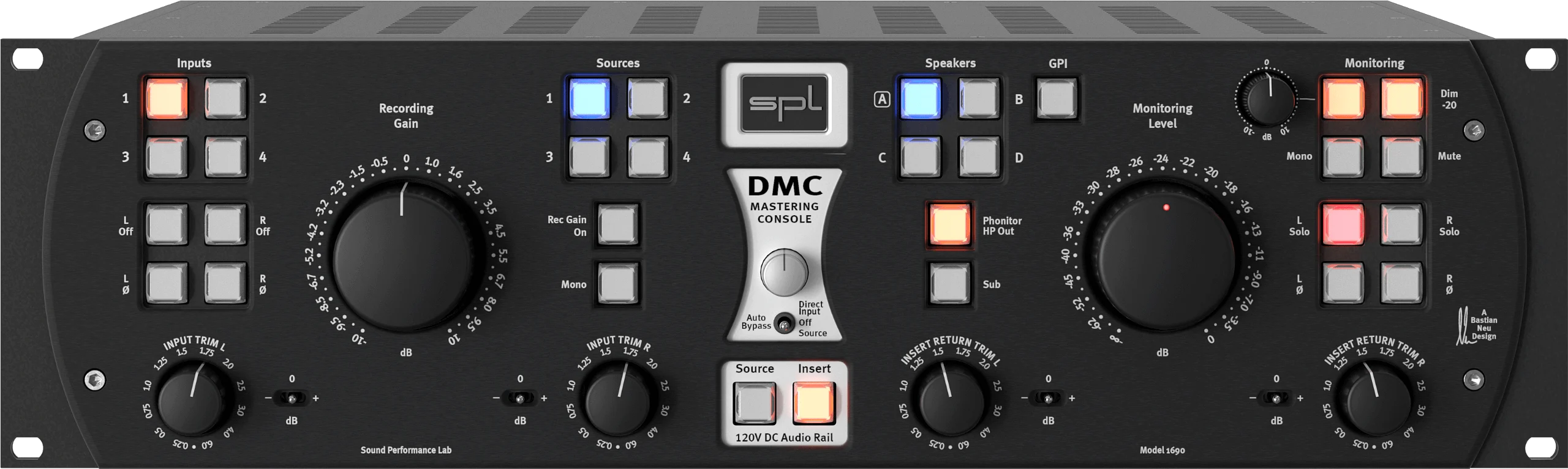 SPL Audio DMC Mastering Console