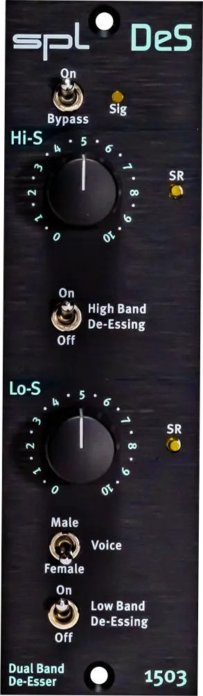 SPL Audio DeS - Dual-Band De-Esser
