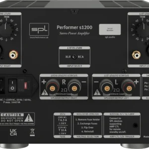 SPL Audio Performer s1200 Stereo Power Amplifier