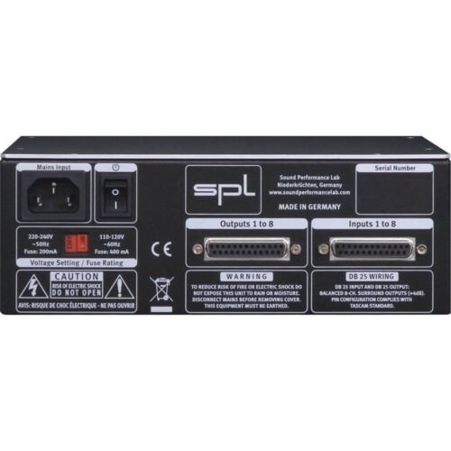 SPL Audio Volume8 Multi Channel Volume Controller SPL Audio Volume8 Multi Channel Volume Controller