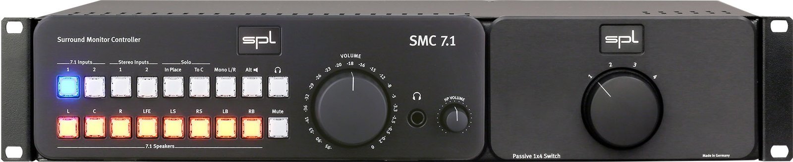 SPL SMC 7.1 + Expansion Rack Black