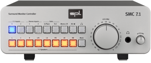 SPL SMC 7.1 Surround Monitor Controller - Silver