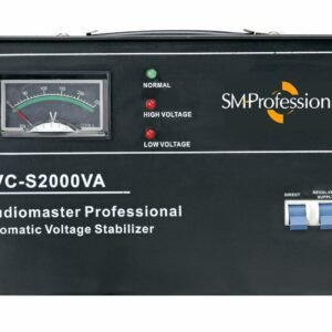 SVC-S-2000-scaled-1.jpg Studiomaster SVC S 2000 2KVA Automatic Voltage Stabilizer